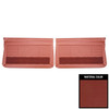 PUI Interiors 1965 Buick Skylark/GS Metallic Red Front Door Panels - 65UD08