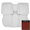 PUI Interiors 1965 Buick Wildcat/Custom Red Front Bench W/Armrest Seat Cover - 65USWC30B