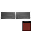 PUI Interiors 1966 Pontiac Tempest Custom Red Front Door Panels - 66GDT30