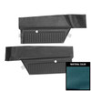 PUI Interiors 1966 Pontiac Grand Prix Hardtop Medium Blue Rear Door Panels - 66PD15C