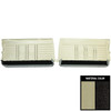 PUI Interiors 1967 Oldsmobile Cutlass Holiday Parchment/Black Front Door Panels - 67CD27