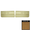 PUI Interiors 1967 Camaro/Firebird Platinum Edition Gold Front Door Panels - 67FD43