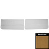 PUI Interiors 1967 Camaro/Firebird Pre-Assembled Platinum Edition Gold Front Door Panels - 67FD43-P
