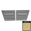 PUI Interiors 1967 Plymouth Barracuda Fastback Gold Rear Door Panels - 67KDB706F