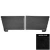 PUI Interiors 1967 Dodge Dart/GT Hardtop Black Rear Door Panels - 67KDD10C