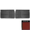 PUI Interiors 1967 Pontiac 22 Red Front Door Panels - 67PD230