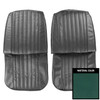 PUI Interiors 1967 Pontiac Grand Prix Dark Aqua Front Bucket Seat Covers - 67PS04U