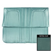 PUI Interiors 1968 Oldsmobile Cutlass Supreme Hardtop Light Blue Rear Bench Seat Cover - 68CS12C-1