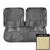 PUI Interiors 1968 Oldsmobile Cutlass Holiday/S Parchment Front Bench Seat Cover - 68CS27B