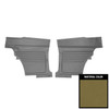 PUI Interiors 1968 Chevrolet Camaro Hardtop Platinum Edition Ivy Gold Rear Door Panels - 68FD46C