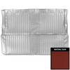 PUI Interiors 1968 Pontiac GTO Hardtop Red Rear Bench Seat Cover - 68GS30C