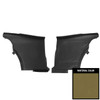 PUI Interiors 1968 Firebird Hardtop Deluxe Pre-Assembled Ivy Gold Rear Door Panels - 68HD46C-P