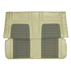 PUI Interiors 1968 Chevrolet Camaro Convertible Deluxe Pearl Houndstooth Rear Bench Seat Cover - 68HT28V