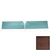PUI Interiors 1968 Dodge Coronet 440/Superbee Maroon Front Door Panels - 68KDHD705