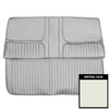 PUI Interiors 1968 Buick Skylark/GS 400 Custom Hardtop White Rear Bench Seat Cover - 68US37C