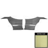PUI Interiors 1969 Cutlass Holiday/S Hardtop Pre-Assembled Light Green Rear Door Panels - 69CD23C-P