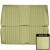 PUI Interiors 1969 Chevrolet Camaro Deluxe Light Green Fold Down Rear Bench Seat Cover - 69DS23FS