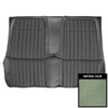 PUI Interiors 1969 Chevrolet Camaro Hardtop Deluxe Dark Metallic Green Rear Bench Seat Cover - 69DS24CS