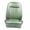 PUI Interiors 1969 Firebird Standard Dark Metallic Green Pre-Assembled Front Bucket Seats - 69ES24U-P