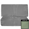 PUI Interiors 1969 Chevrolet Camaro Hardtop Standard Dark Metalic Green Rear Bench Seat Cover - 69FS24C