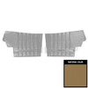 PUI Interiors 1969 Pontiac Lemans Custom Convertible Rear Door Panels - 69GDLC35V
