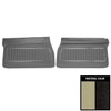 PUI Interiors 1969 Buick Skylark Custom/GS350/GS400 Standard Parchment/Black Front Door Panels - 69UD27