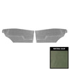 PUI Interiors 1971 Chevrolet Chevelle Hardtop Platinum Edition Jade Green Rear Door Panels - 70AD19C