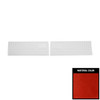 PUI Interiors 1970 Plymouth Duster Standard Red Front Door Panels - 70KDD711
