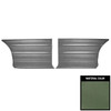 PUI Interiors 1970 Dodge Coronet 440/Superbee Hardtop Dark Metallic Green Rear Door Panels - 70KDHD104C