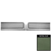 PUI Interiors 1970 Plymouth Roadrunner/Satellite Custom 2-Tone Green Front Door Panels - 70KDRD803
