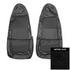 PUI Interiors 1970 Plymouth Barracuda/Cuda Black Front Bucket Seat Covers - 70KSB10U