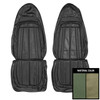 PUI Interiors 1970 Barracuda Gran Coupe Dark Metallic Green Front Bucket Seat Covers - 70KSG104U