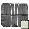 PUI Interiors 1970 Plymouth Roadrunner/Satellite/Superbird Custom White Front Bench Seat Cover - 70KSRD37B