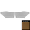 PUI Interiors 1970 Chevrolet Monte Carlo Hardtop Saddle Rear Door Panels - 70MD36C