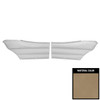 PUI Interiors 1970 Skylark 350/Custom/GS/GS455 Hrdtp Pre-Assembled Sandalwood Rear Door Panels - 70UD41C-P