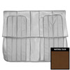 PUI Interiors 1970 Buick Skylark Hardtop Dark Saddle Rear Bench Seat Cover - 70US42C