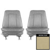 PUI Interiors 1971-1972 Chevrolet Chevelle Covert Pre-Assembled Front Bucket Seats - 71AS29U-P