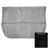 PUI Interiors 1971-72 Chevrolet Chevelle 4-Door Wagon 3rd Row Black Rear Bench Seat Cover - 71AS4D10W3