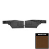 PUI Interiors 1971-1972 Chevrolet Impala Hardtop Dark Saddle Rear Door Panels - 71BD42C