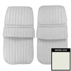 PUI Interiors 1971-1972 Oldsmobile Cutlass Supreme White Front Bucket Seat Covers - 71CS37U1
