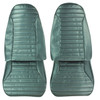 PUI Interiors 1971-75 Pontiac Firebird Standard Dark Blue Front Bucket Seat Covers - 71ES16U