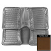 PUI Interiors 1971-75 Pontiac Firebird Hardtop Standard Dark Saddle Rear Bench Seat Cover - 71ES42C