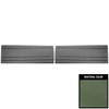 PUI Interiors 1971 Plymouth Duster 340/Demon 340 Dark Metallic Green Front Door Panels - 71KDD104