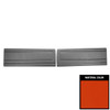 PUI Interiors 1971 Plymouth Duster 340/Demon 340 Orange Front Door Panels - 71KDD708