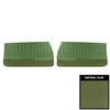PUI Interiors 1971 Chevrolet Monte Carlo Jade Green Front Door Panels - 71MD19