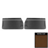 PUI Interiors 1972 Buick Skylark/GS Standard Pre-Assembled Dark saddle Front Door Panels - 71UDS42-P