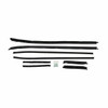 PUI Interiors 1971-1973 Ford Mustang Coupe Window Felt Kit - 71ZWC