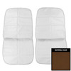 PUI Interiors 1972 Pontiac Grand Prix Dark Saddle Front Bucket Seat Covers - 72PS42U