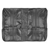 PUI Interiors 1972 Chevrolet Nova Hardtop Black Rear Bench Seat Cover - 72XS10C