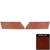 PUI Interiors 1977 Camaro/Firebird Standard Firethorn Front Door Panels - 77FD45